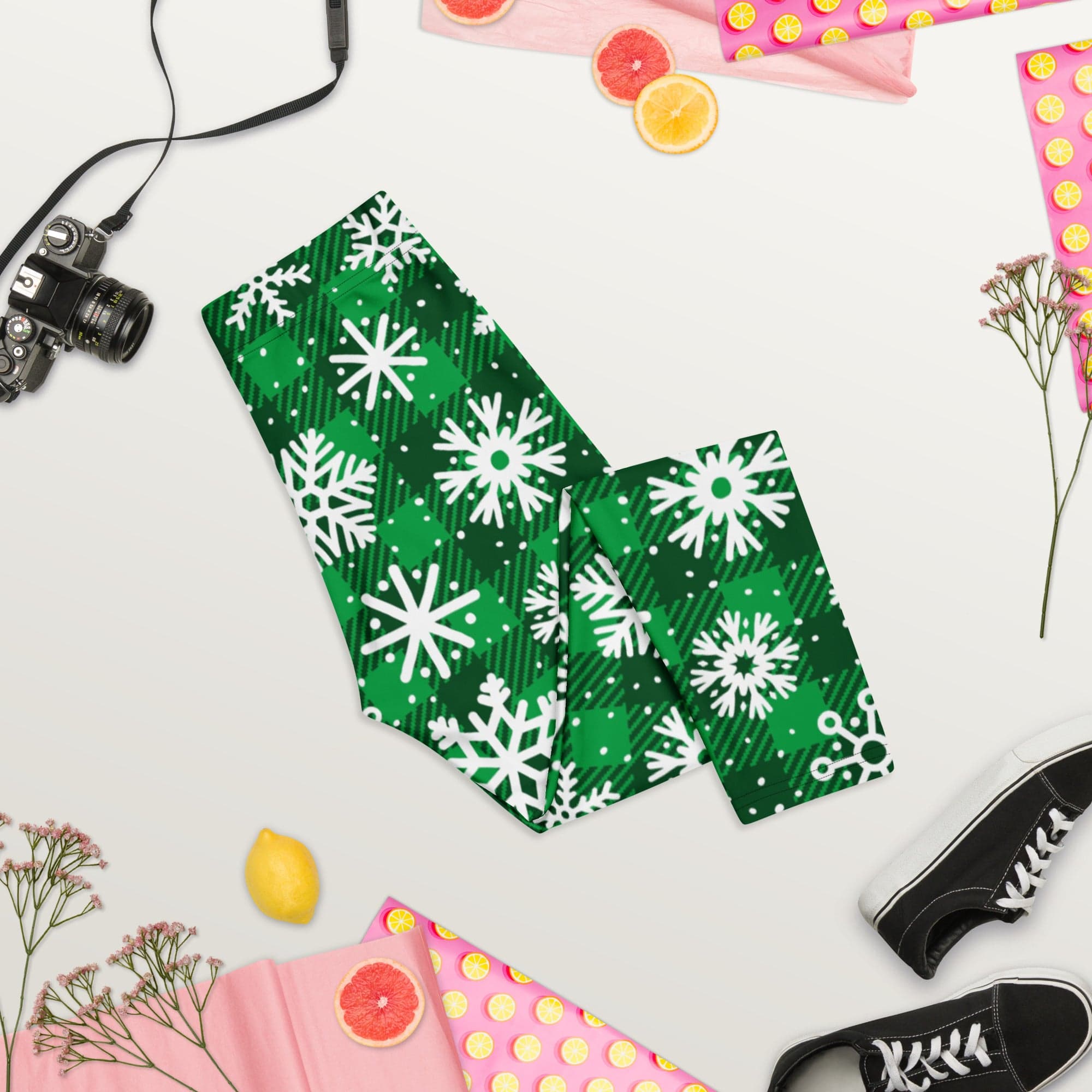 Frosted Flannel Snow Capris