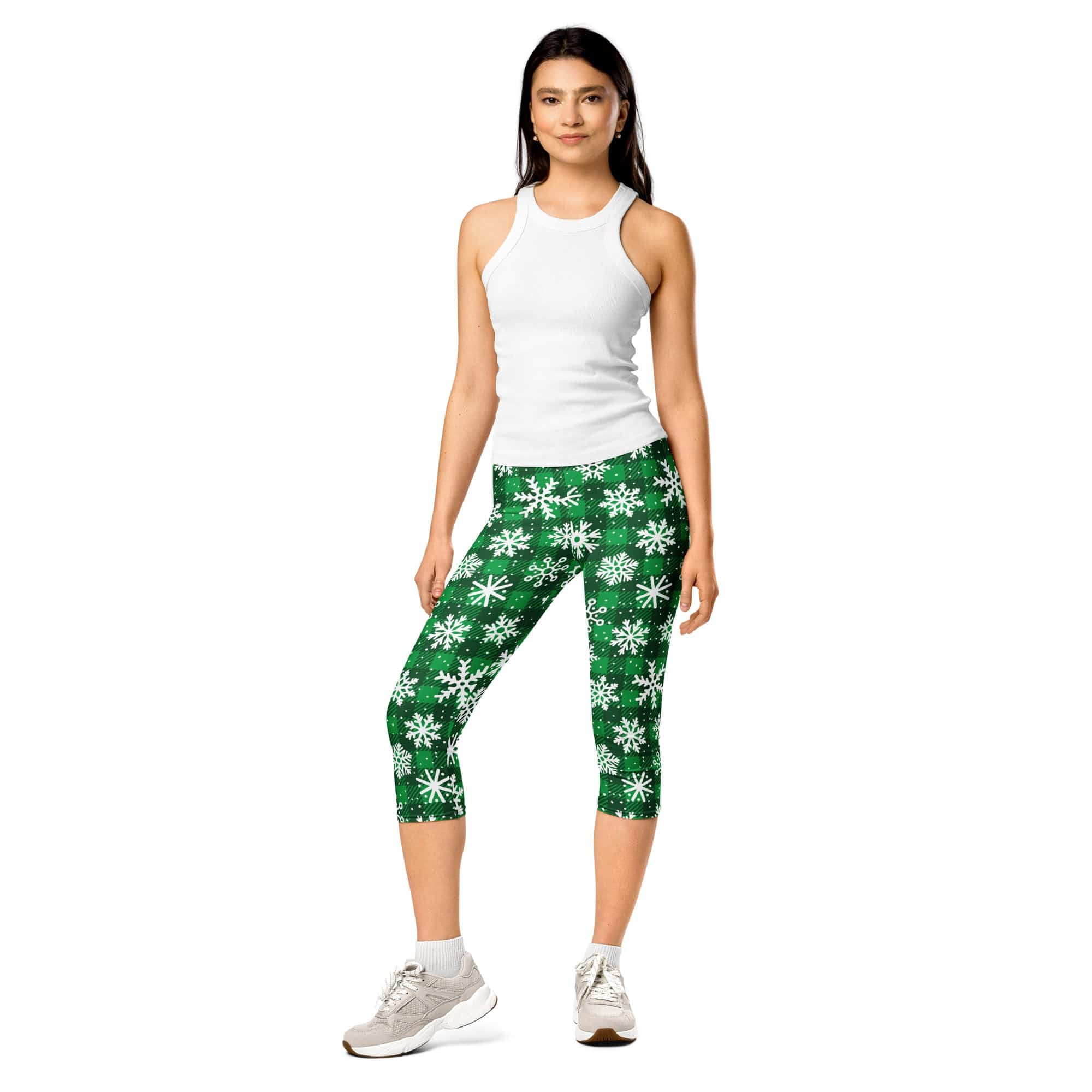 Frosted Flannel Snow Capris