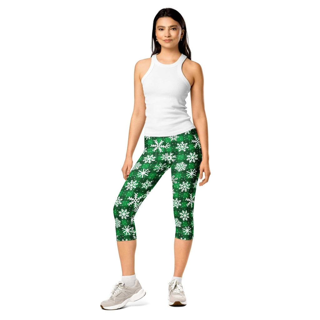 Frosted Flannel Snow Capris