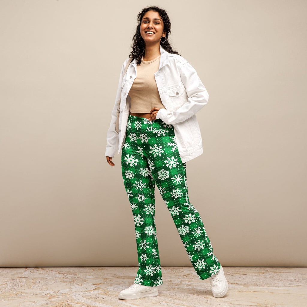 Frosted Flannel Snow Flare Leggings