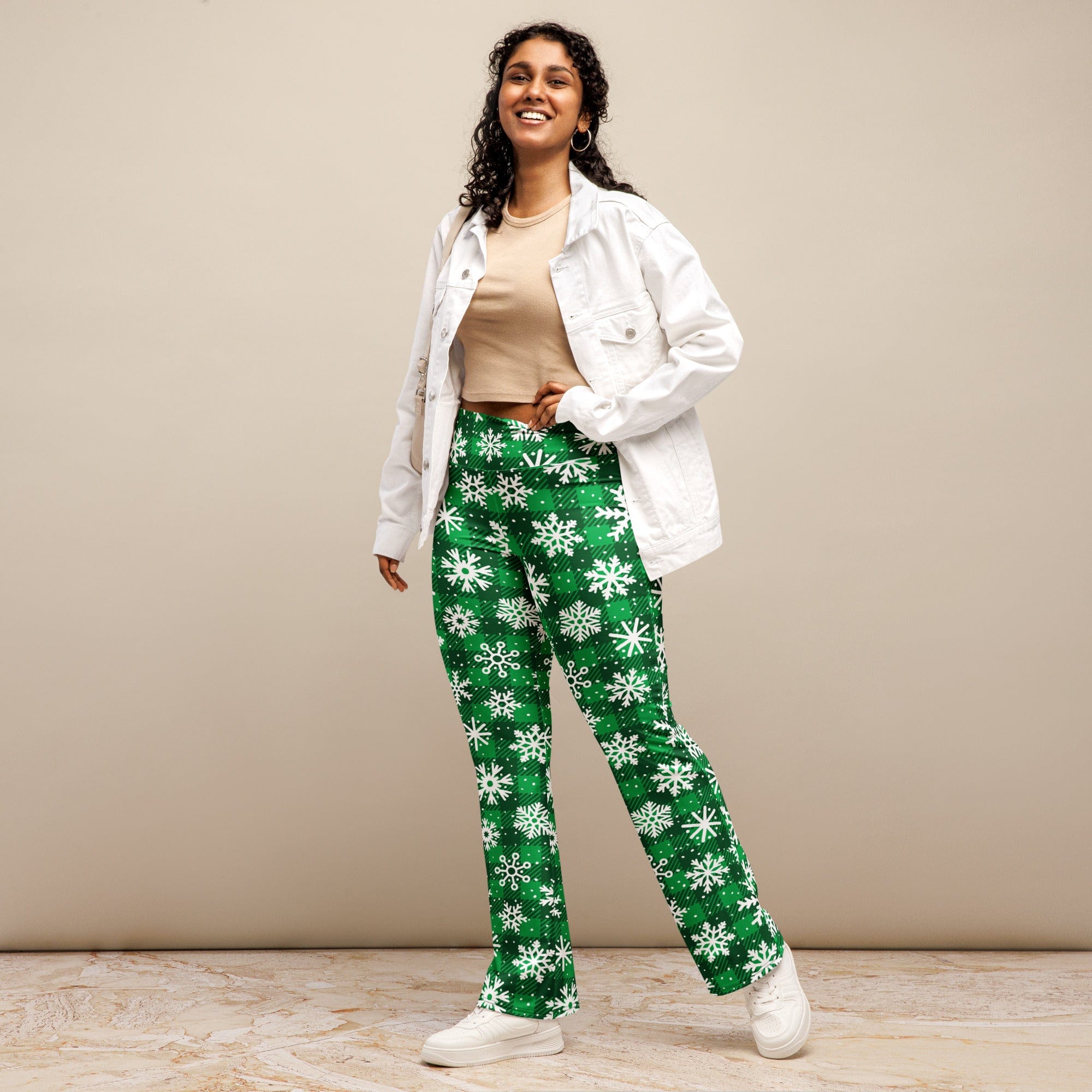 Frosted Flannel Snow Flare Leggings