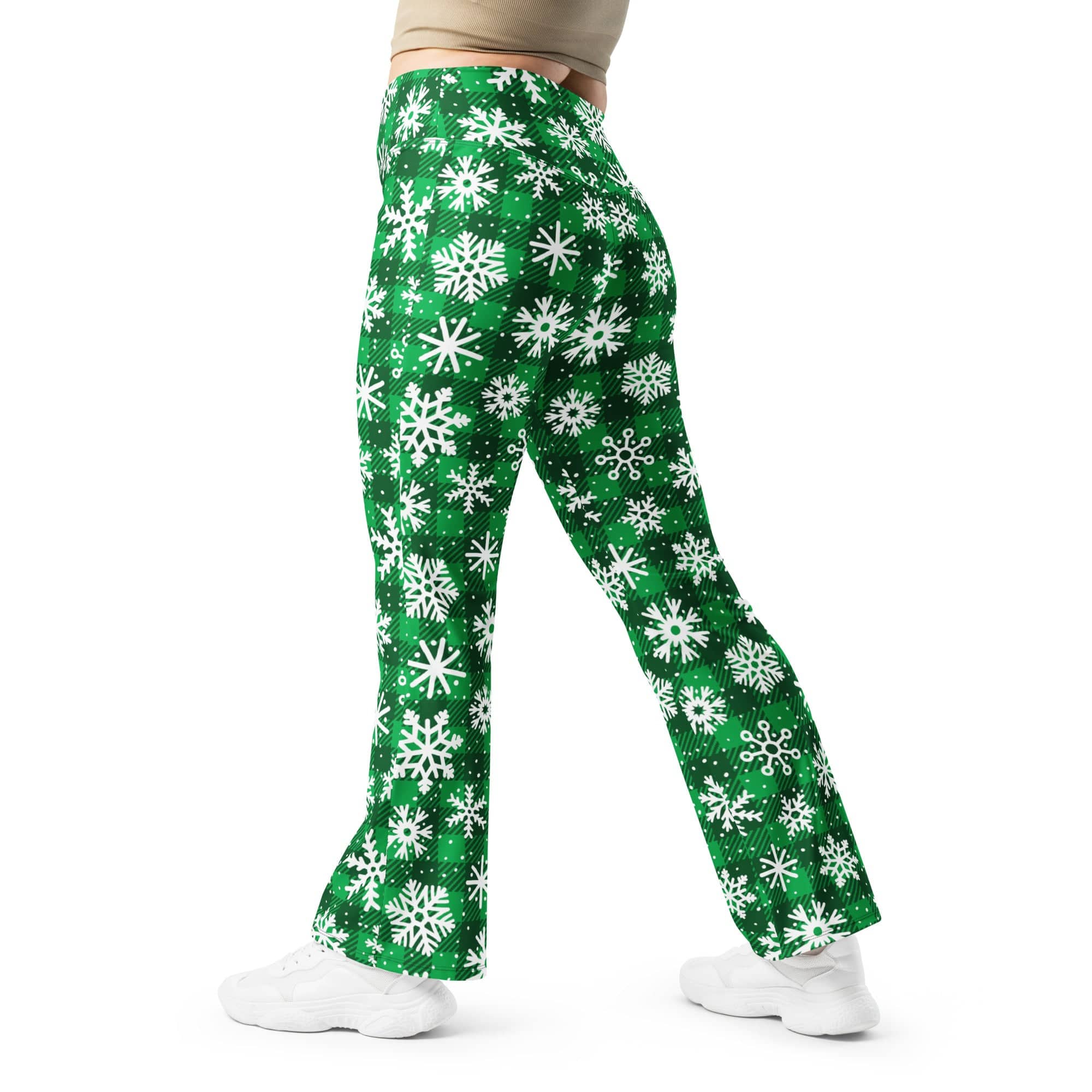 Frosted Flannel Snow Flare Leggings