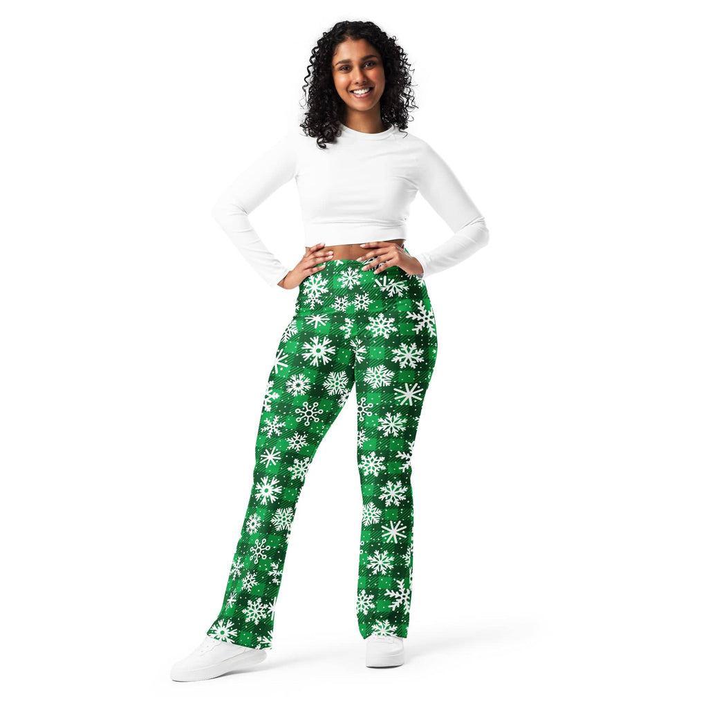 Frosted Flannel Snow Flare Leggings