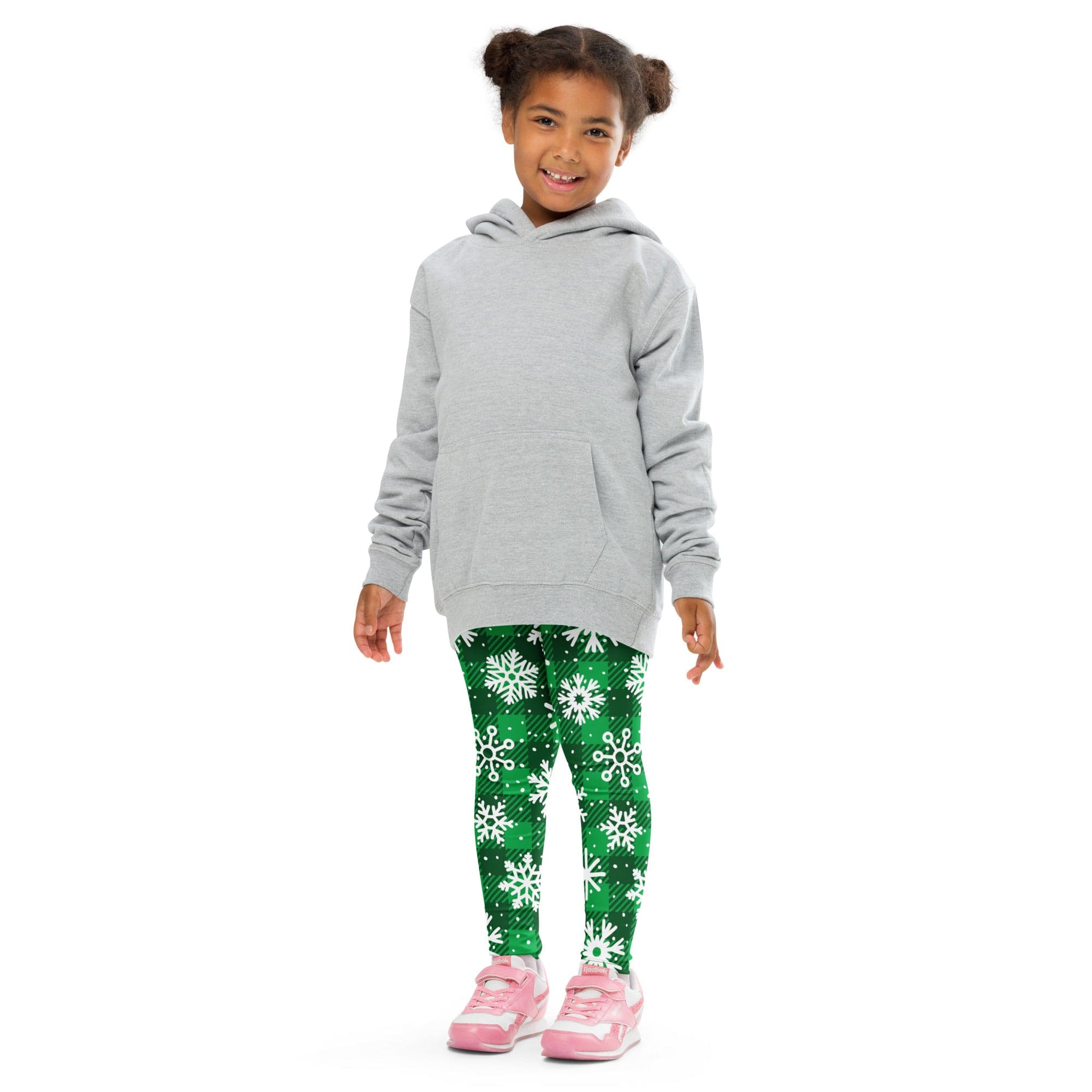 Frosted Flannel Snow Kid's Leggings
