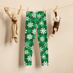 Frosted Flannel Snow Kid's Leggings