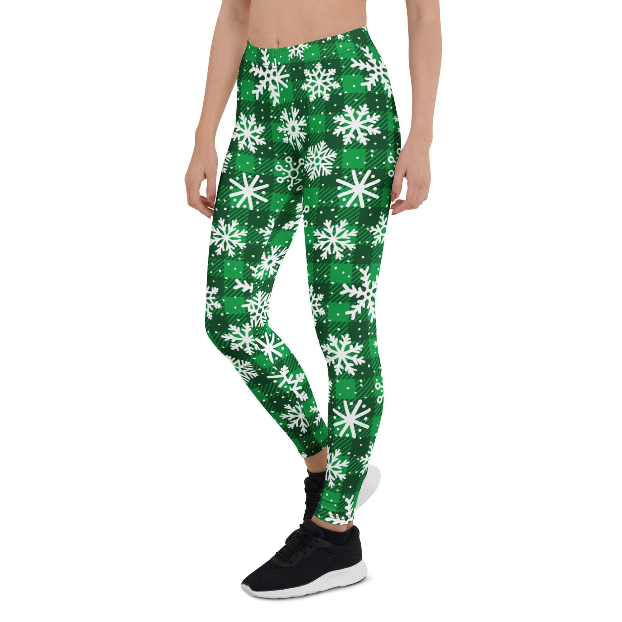 Frosted Flannel Snow Leggings