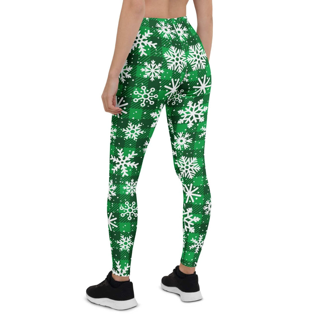 Frosted Flannel Snow Leggings
