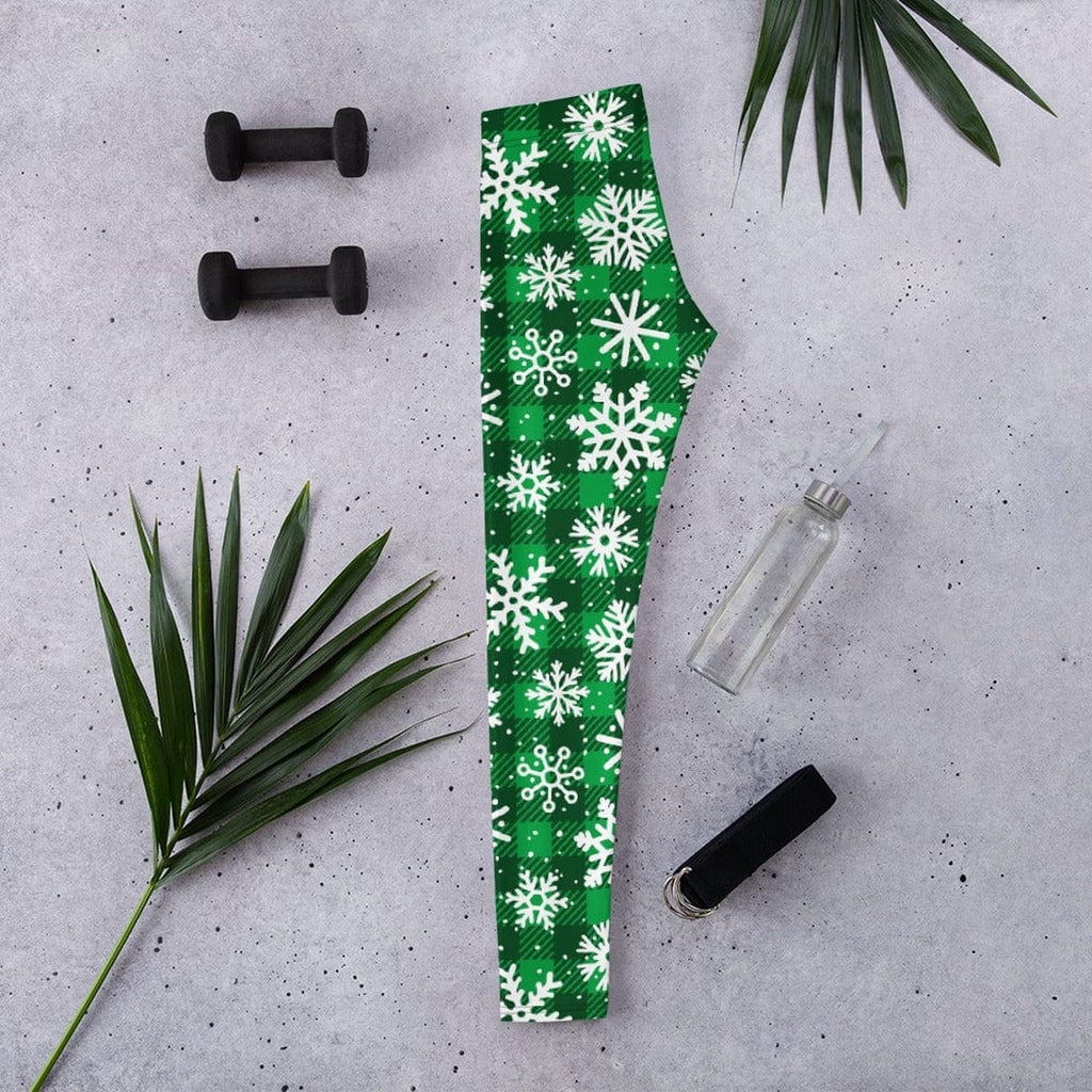 Frosted Flannel Snow Leggings