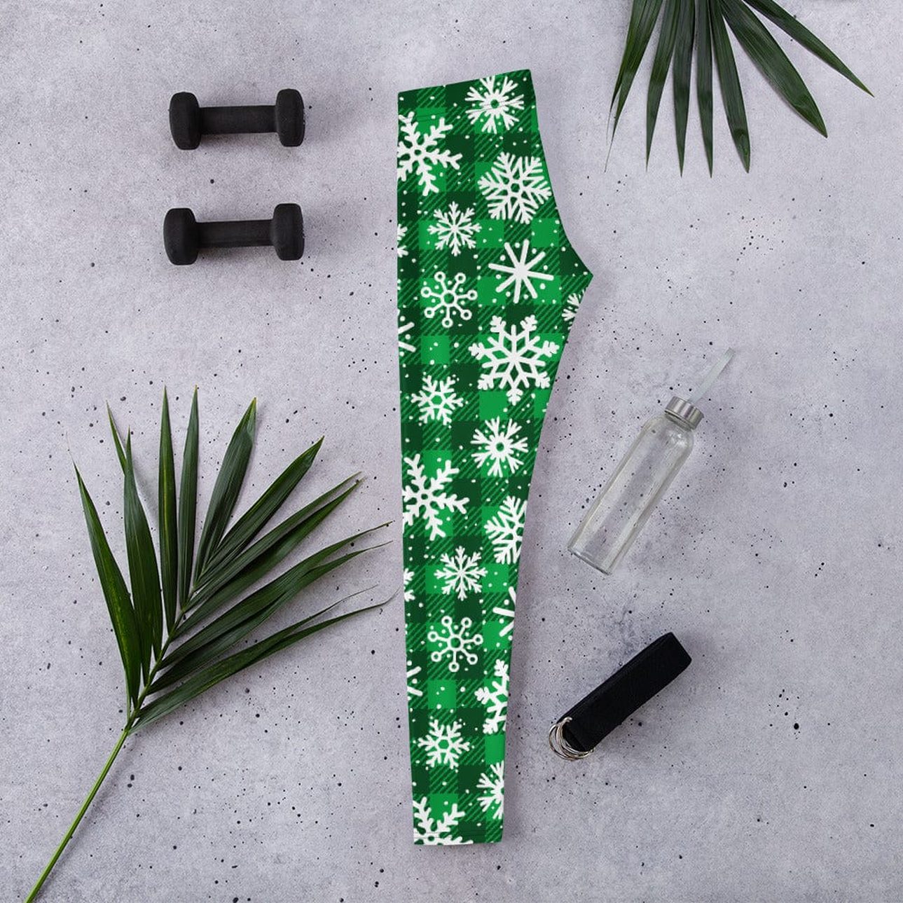 Frosted Flannel Snow Leggings
