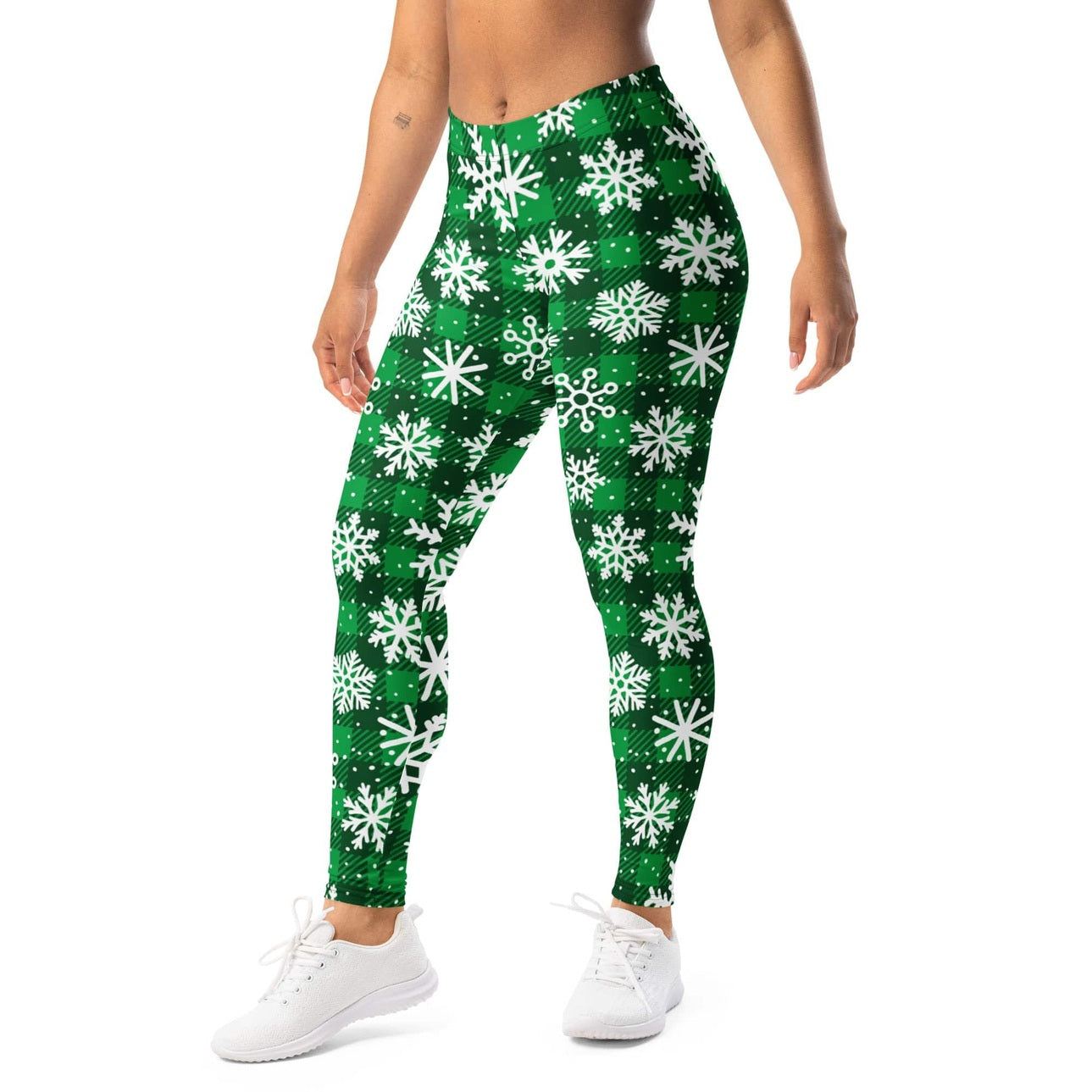 Frosted Flannel Snow Leggings