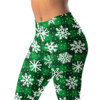 Frosted Flannel Snow Leggings