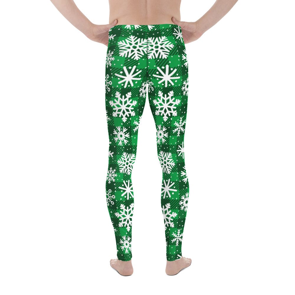 Frosted Flannel Snow Men's Leggings