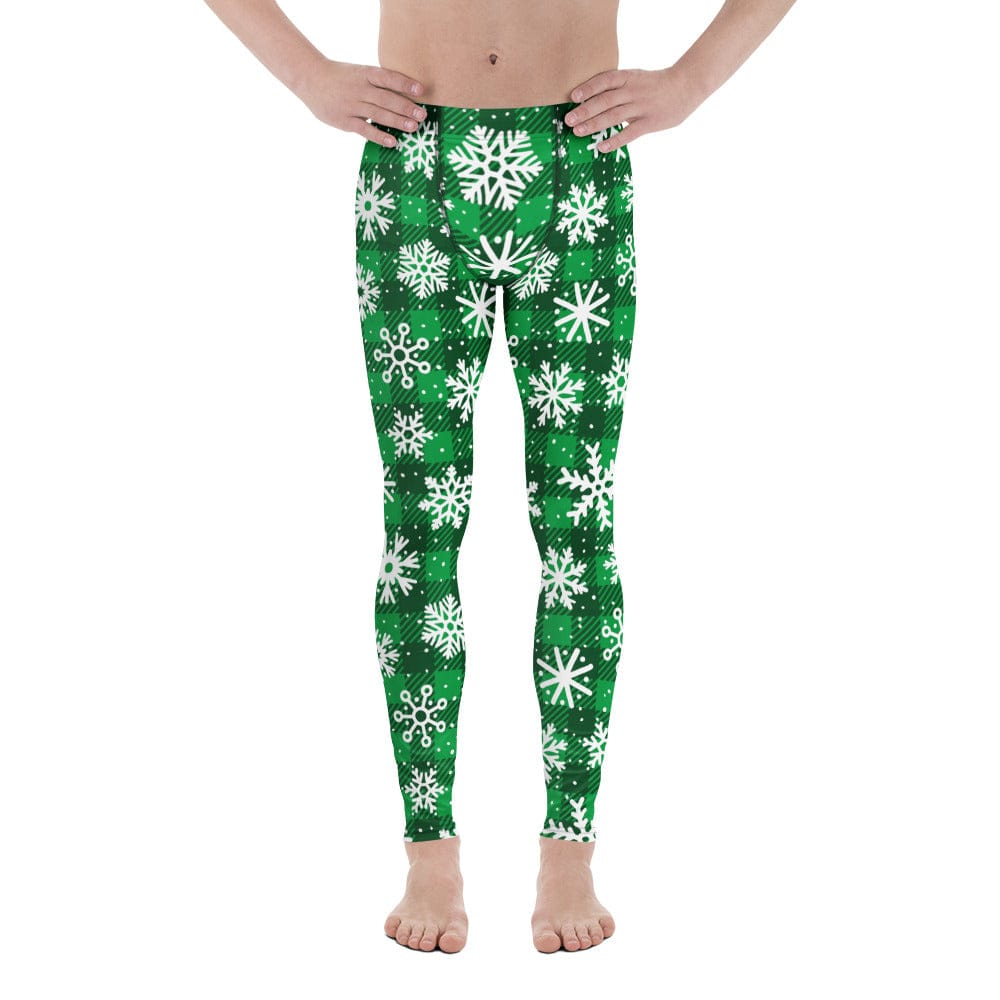 Frosted Flannel Snow Men's Leggings