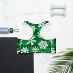 Frosted Flannel Snow Sports Bra