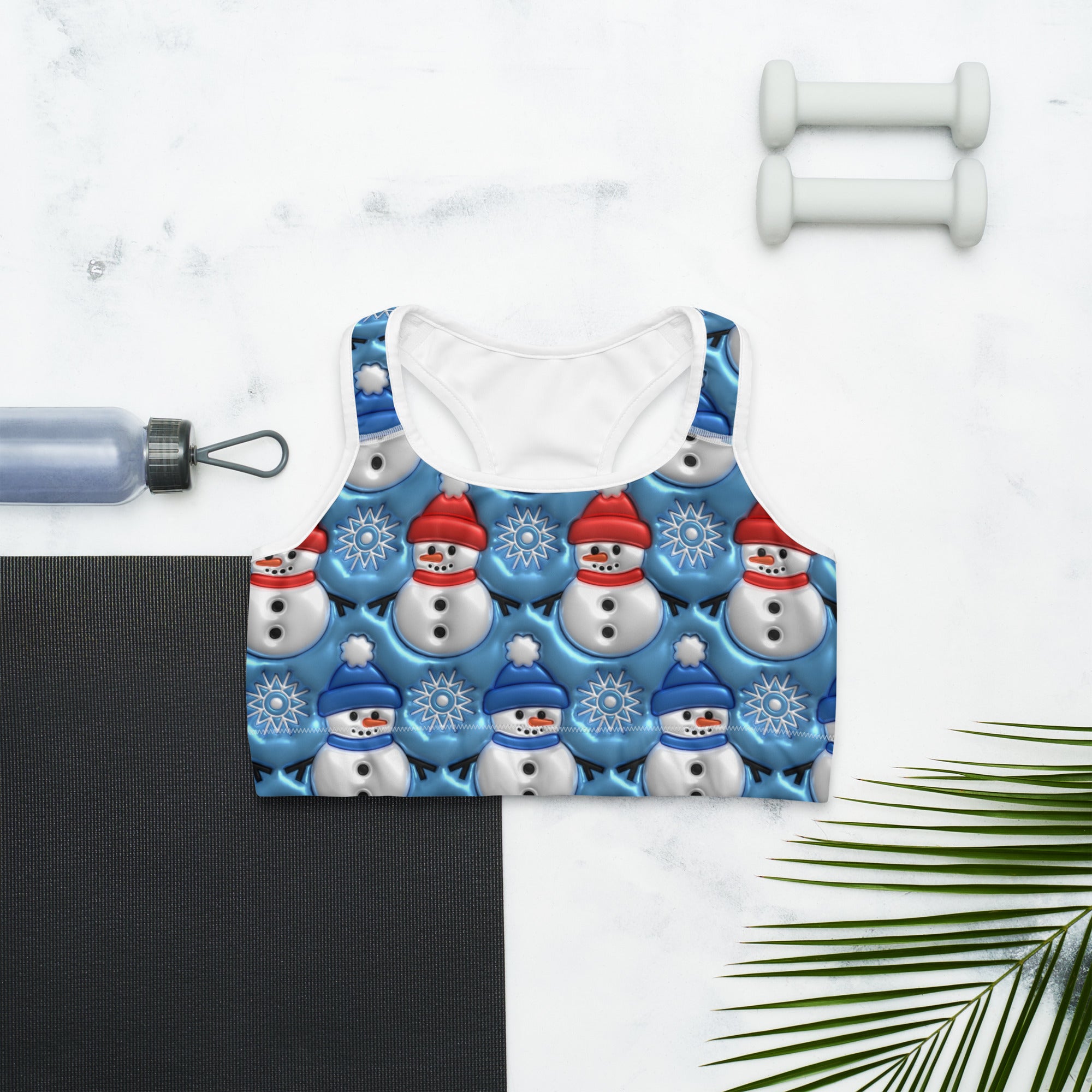 Frosty The Snowman Sports Bra