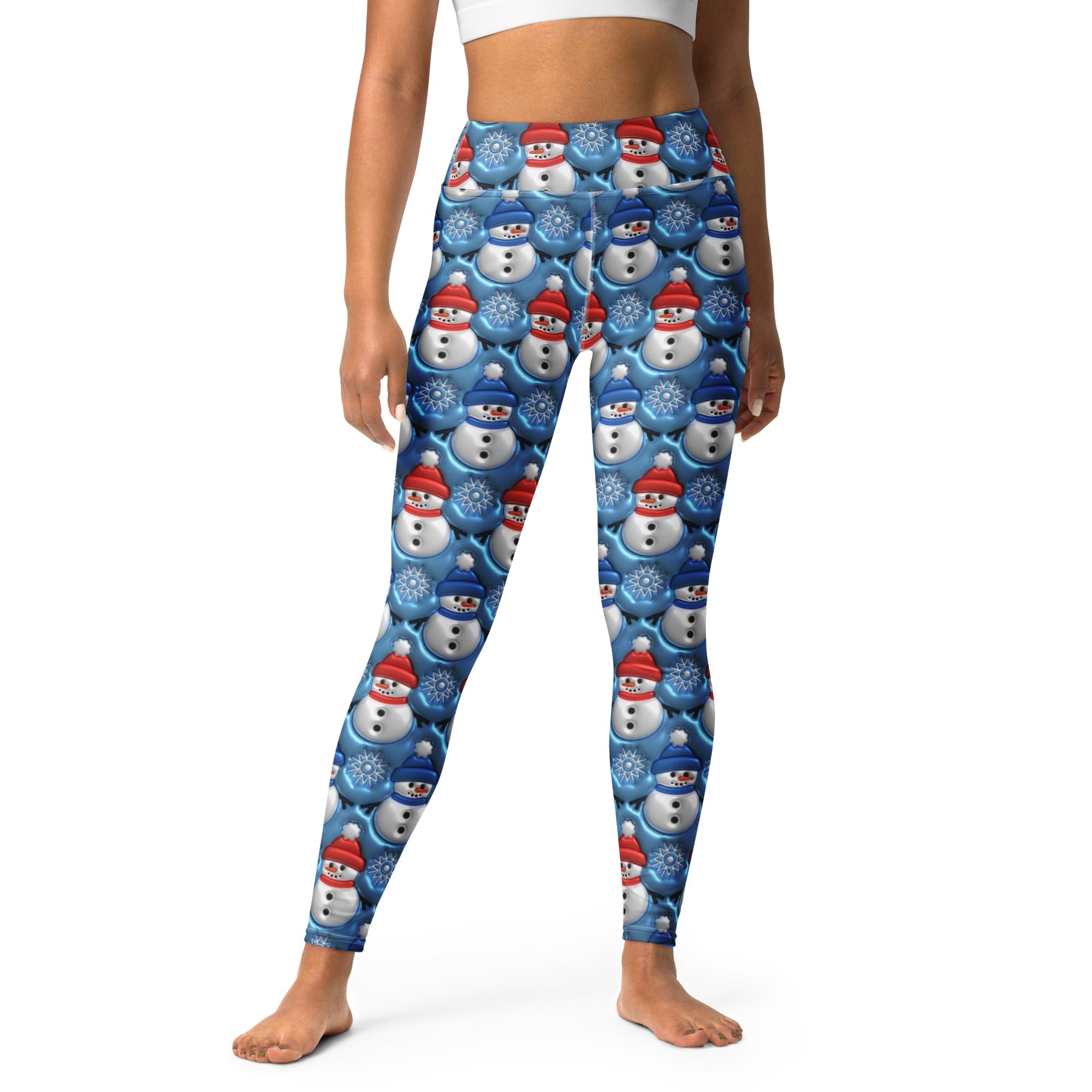 Frosty The Snowman Yoga Leggings