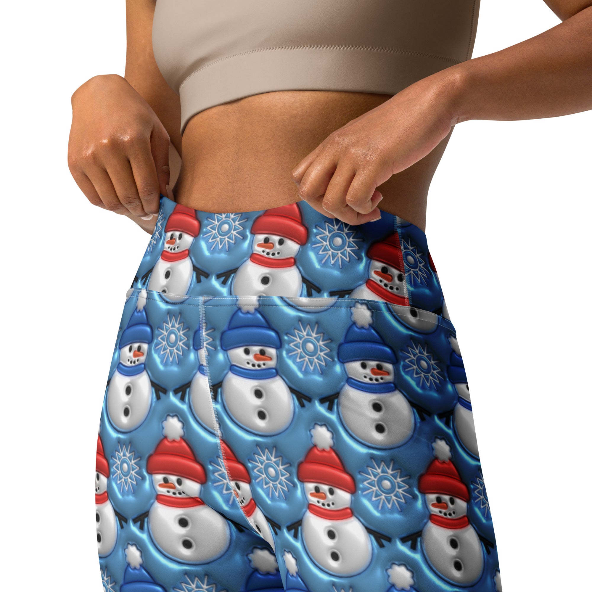 Frosty The Snowman Yoga Leggings