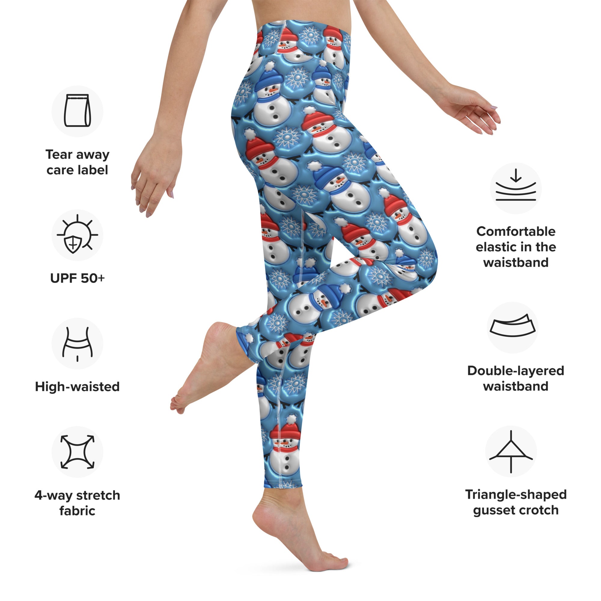 Frosty The Snowman Yoga Leggings