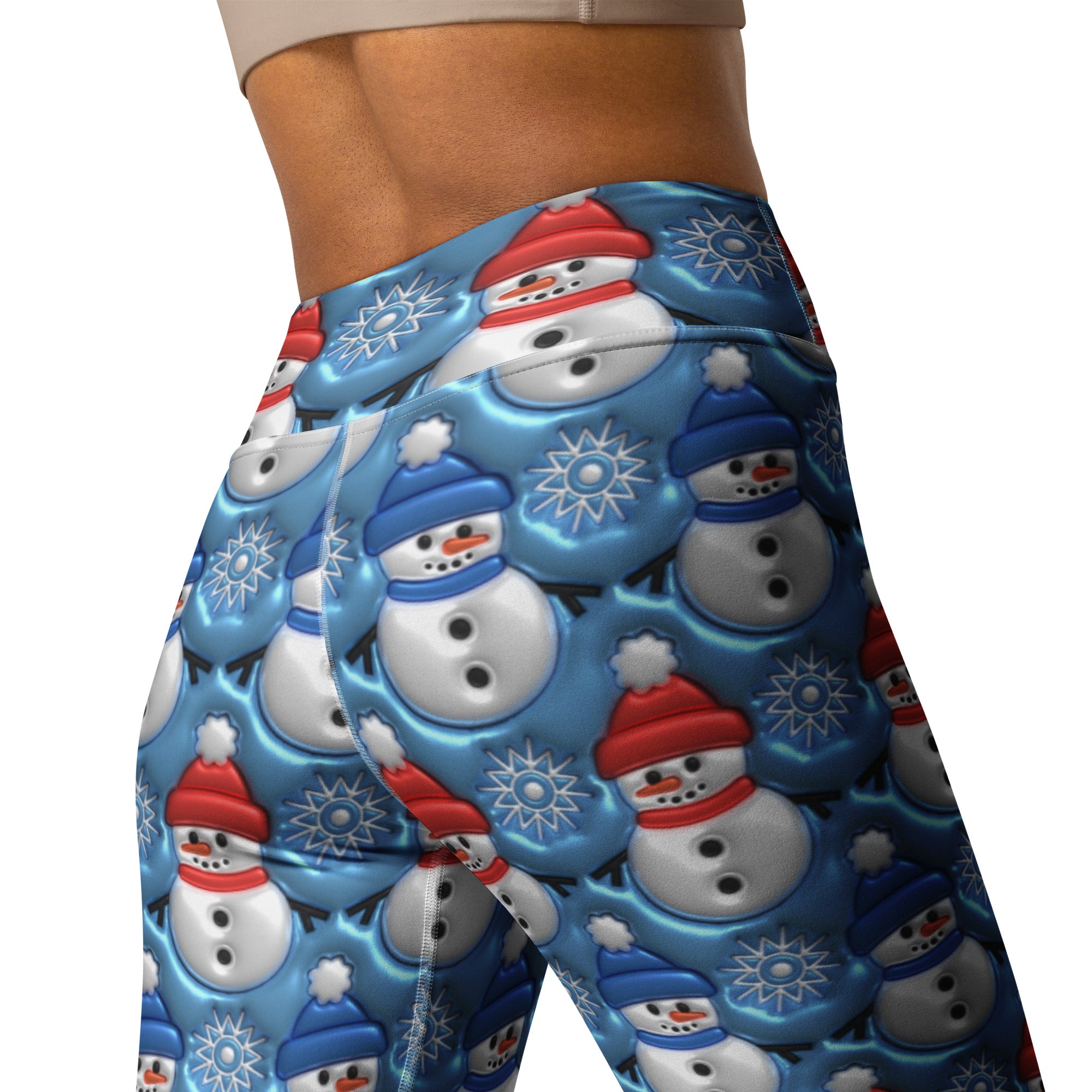 Frosty The Snowman Yoga Leggings