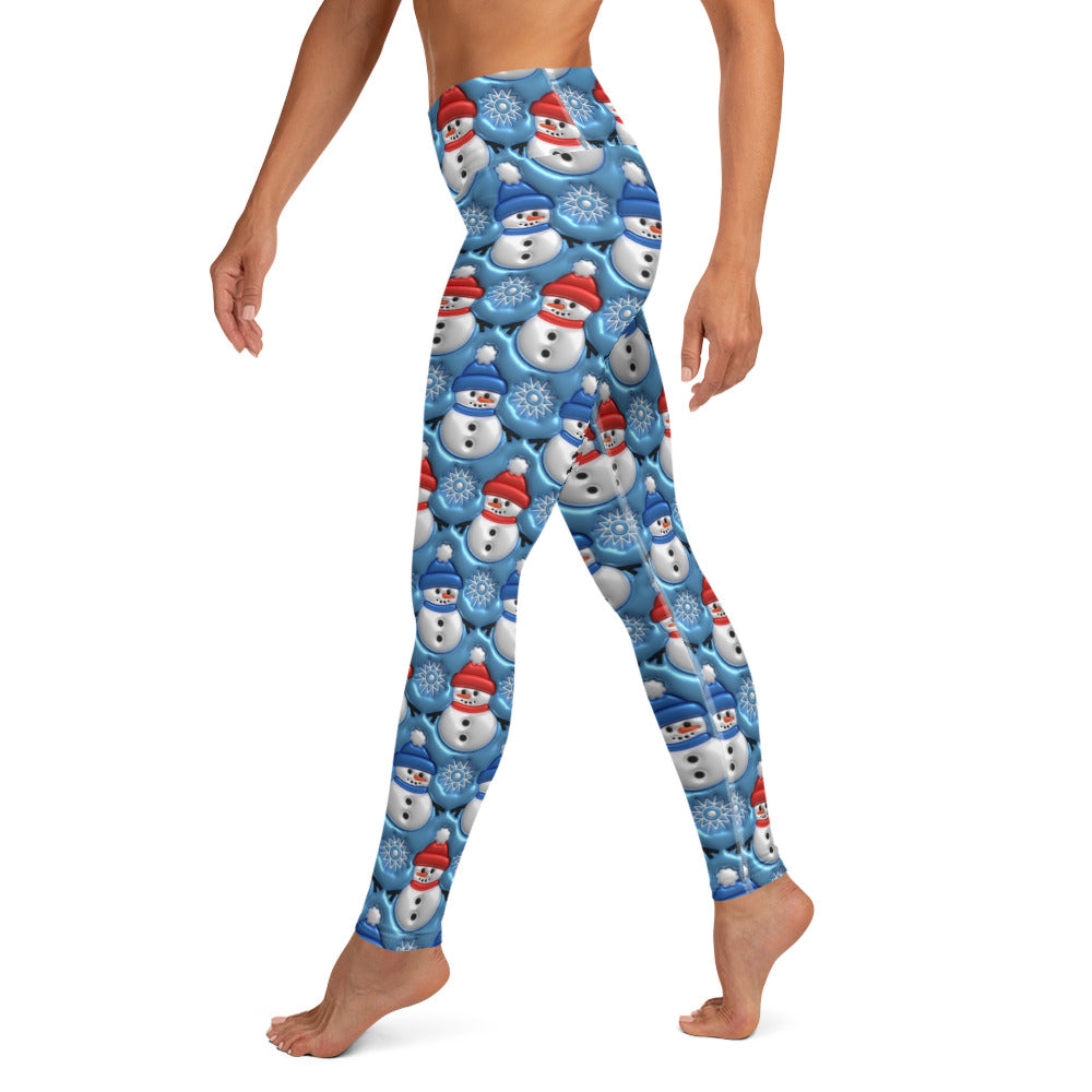 Frosty The Snowman Yoga Leggings