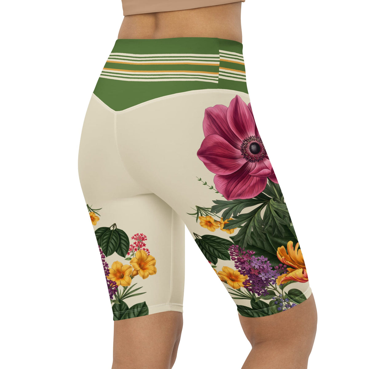 Garden Bouquet Biker Shorts