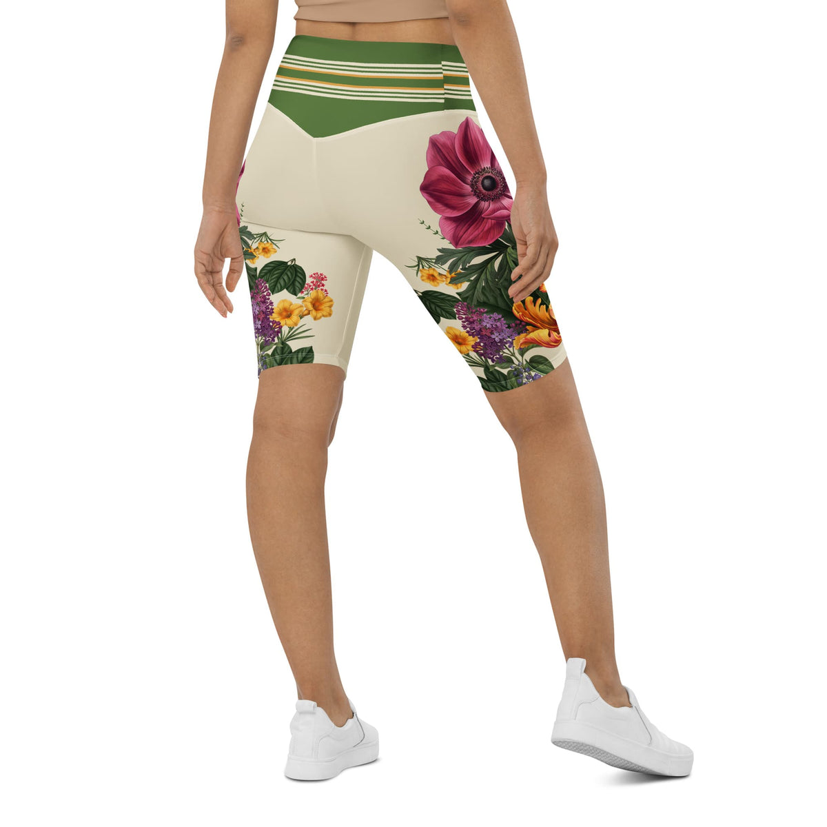 Garden Bouquet Biker Shorts