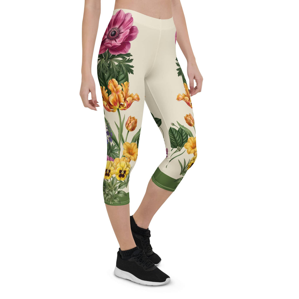 Garden Bouquet Capris