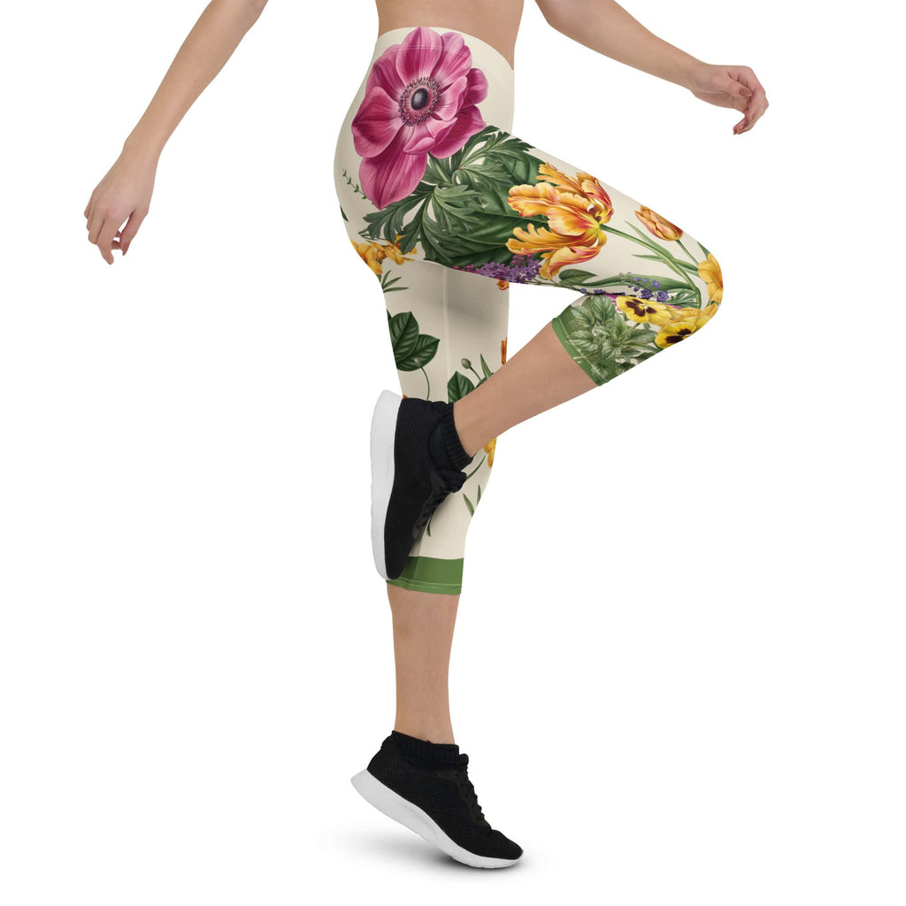 Garden Bouquet Capris