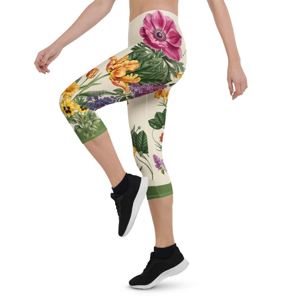 Garden Bouquet Capris
