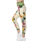 Garden Bouquet Leggings With Pockets