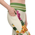 Garden Bouquet Leggings With Pockets