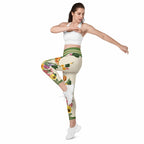 Garden Bouquet Leggings With Pockets