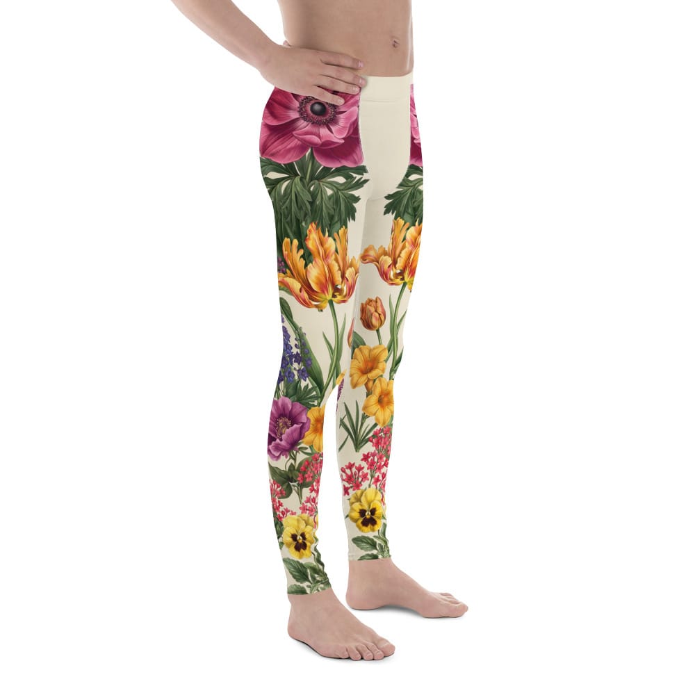 Garden Bouquet Men's Leggings