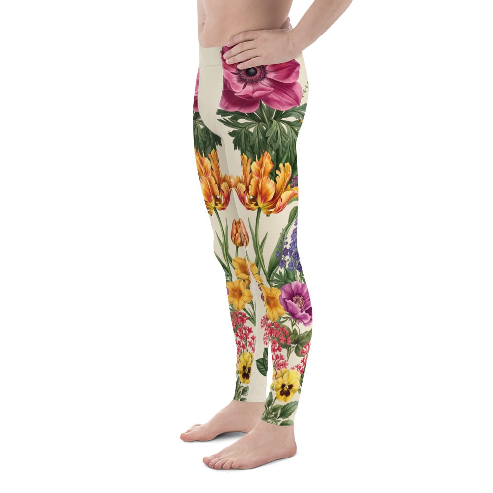 Garden Bouquet Men's Leggings