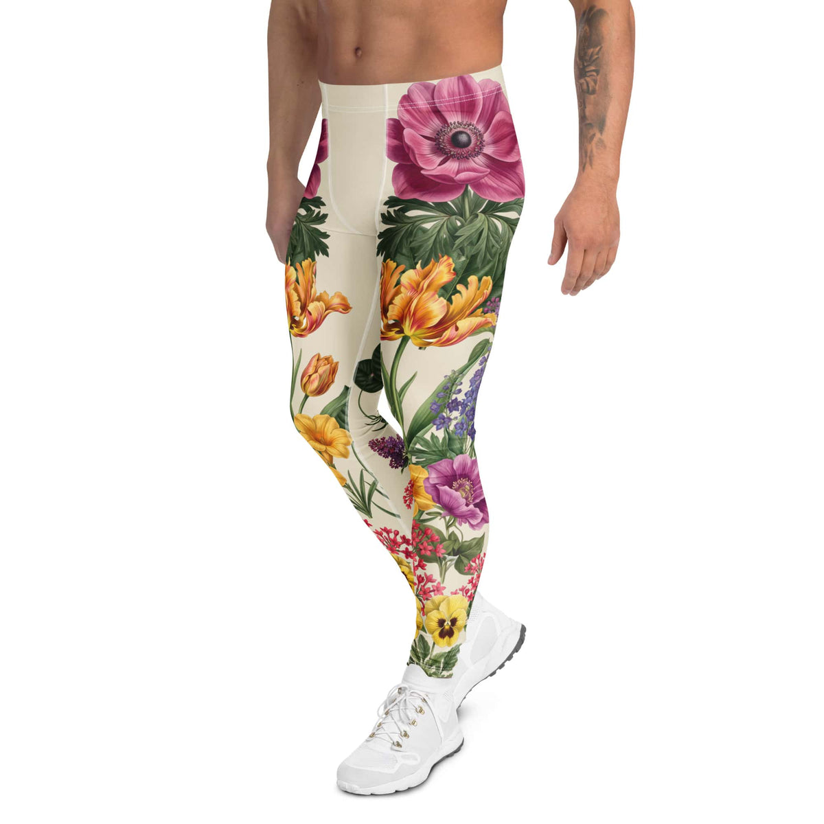 Garden Bouquet Men's Leggings