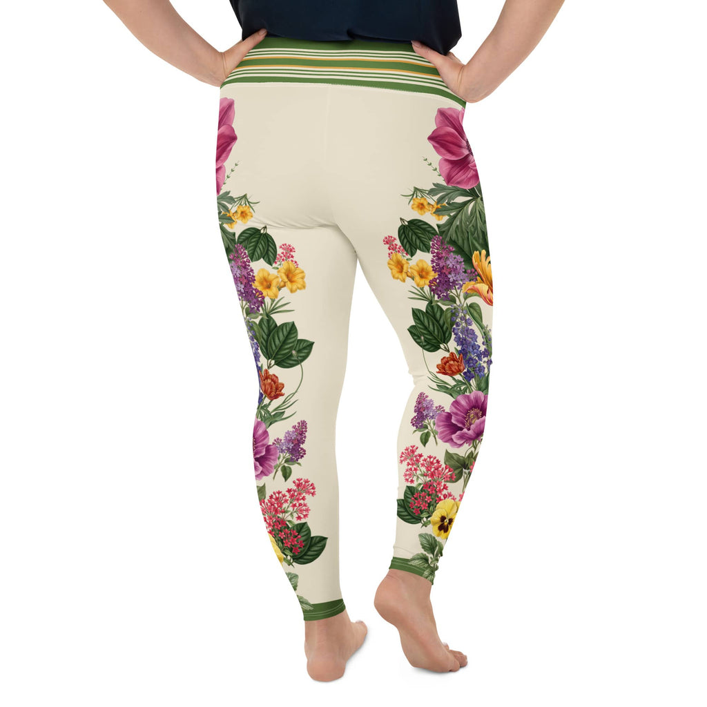Garden Bouquet Plus Size Leggings