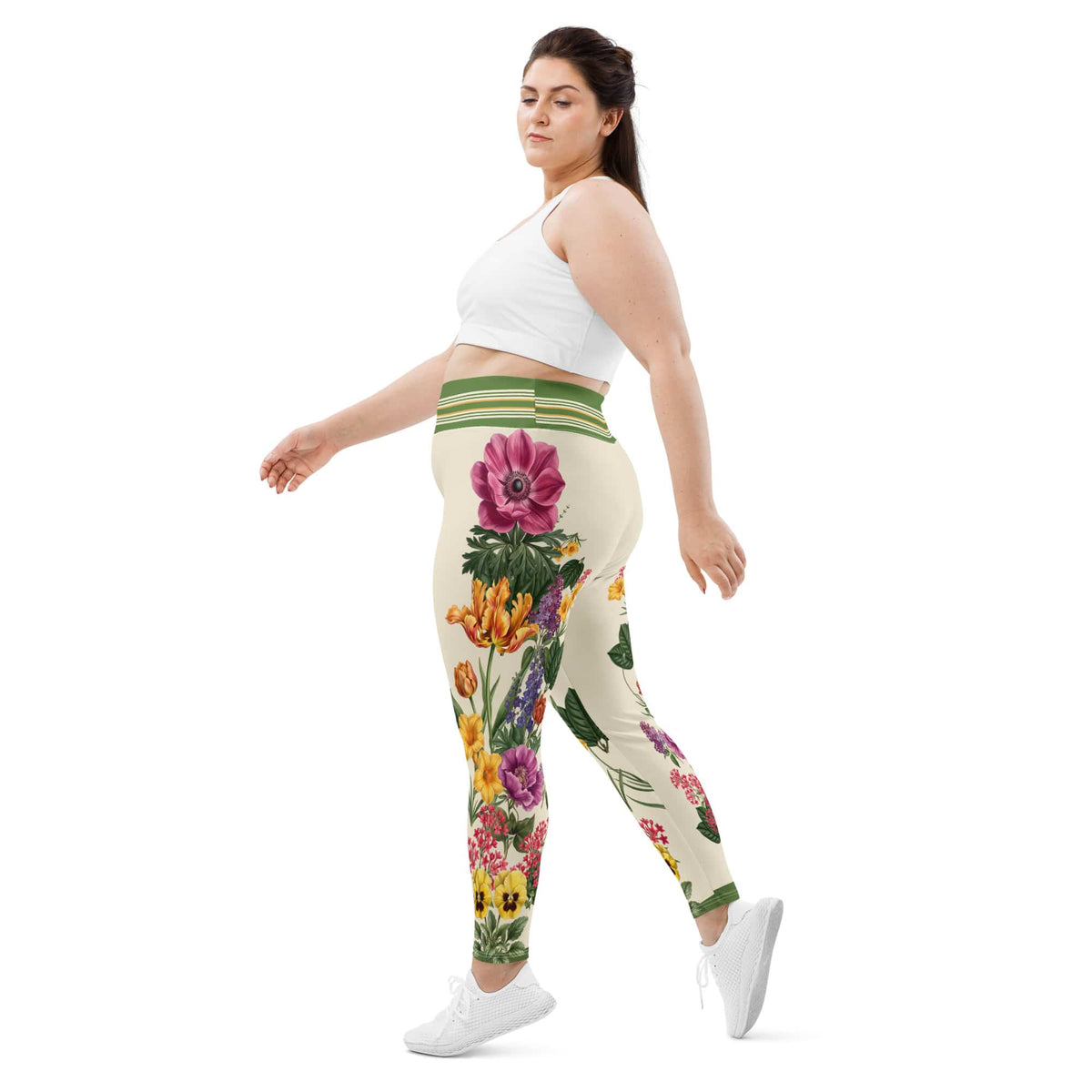 Garden Bouquet Plus Size Leggings