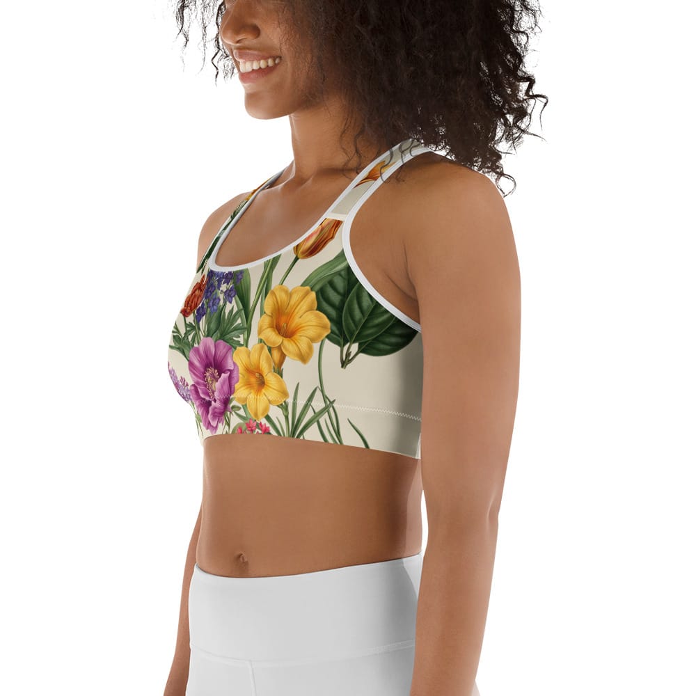 Garden Bouquet Sports Bra