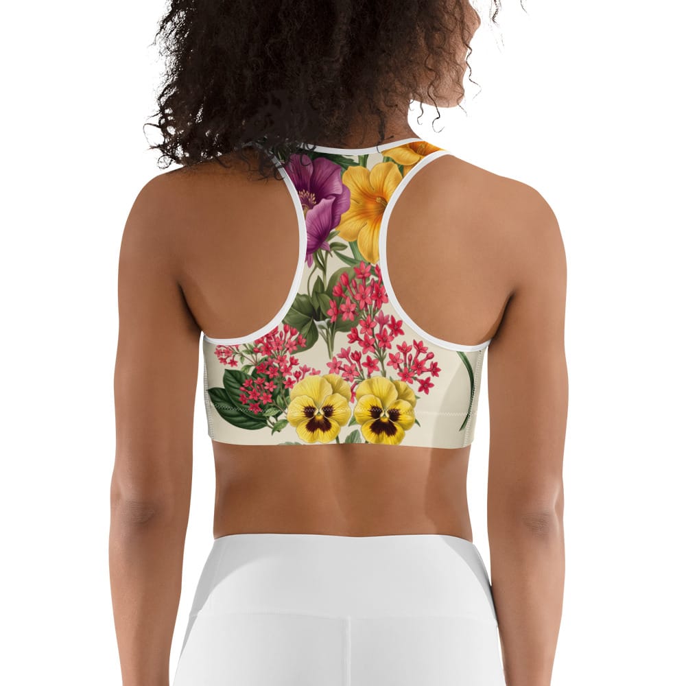 Garden Bouquet Sports Bra