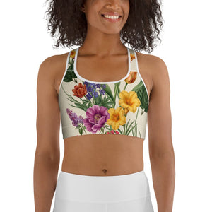 Garden Bouquet Sports Bra