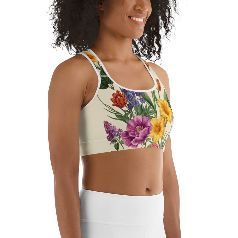 Garden Bouquet Sports Bra