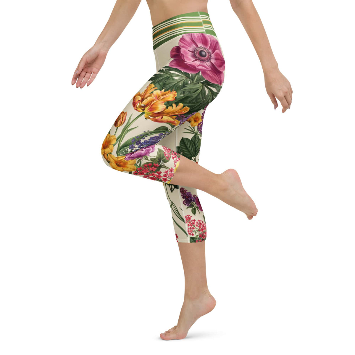 Garden Bouquet Yoga Capris