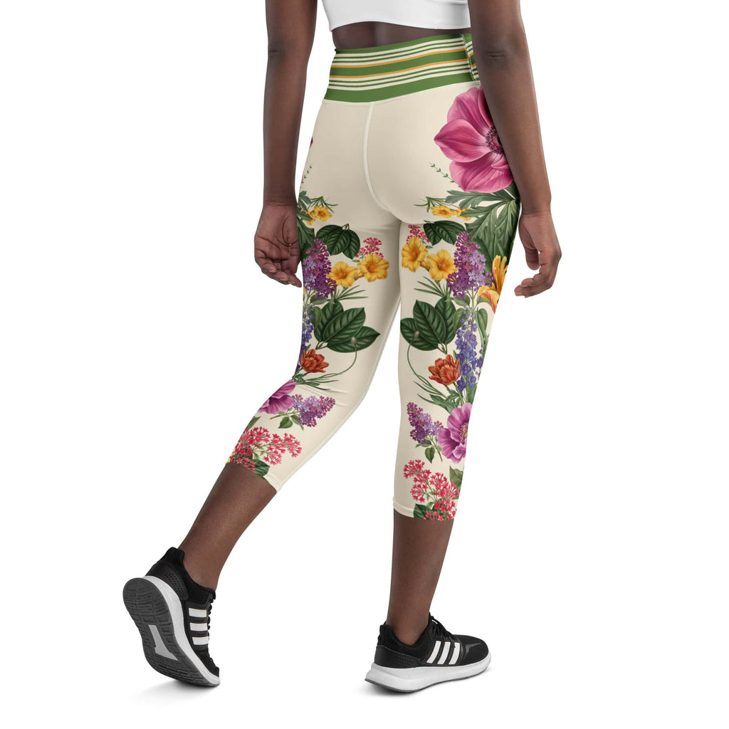 Garden Bouquet Yoga Capris
