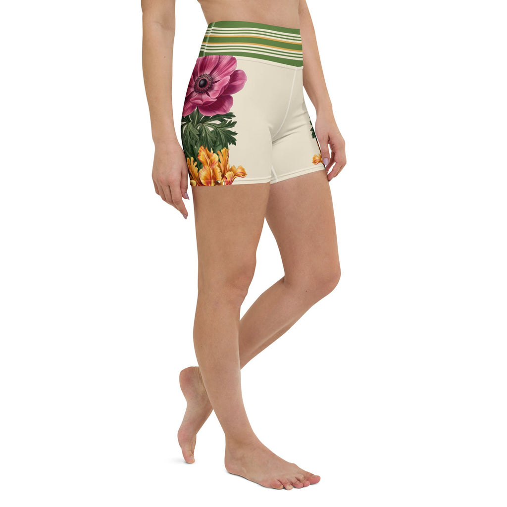 Garden Bouquet Yoga Shorts