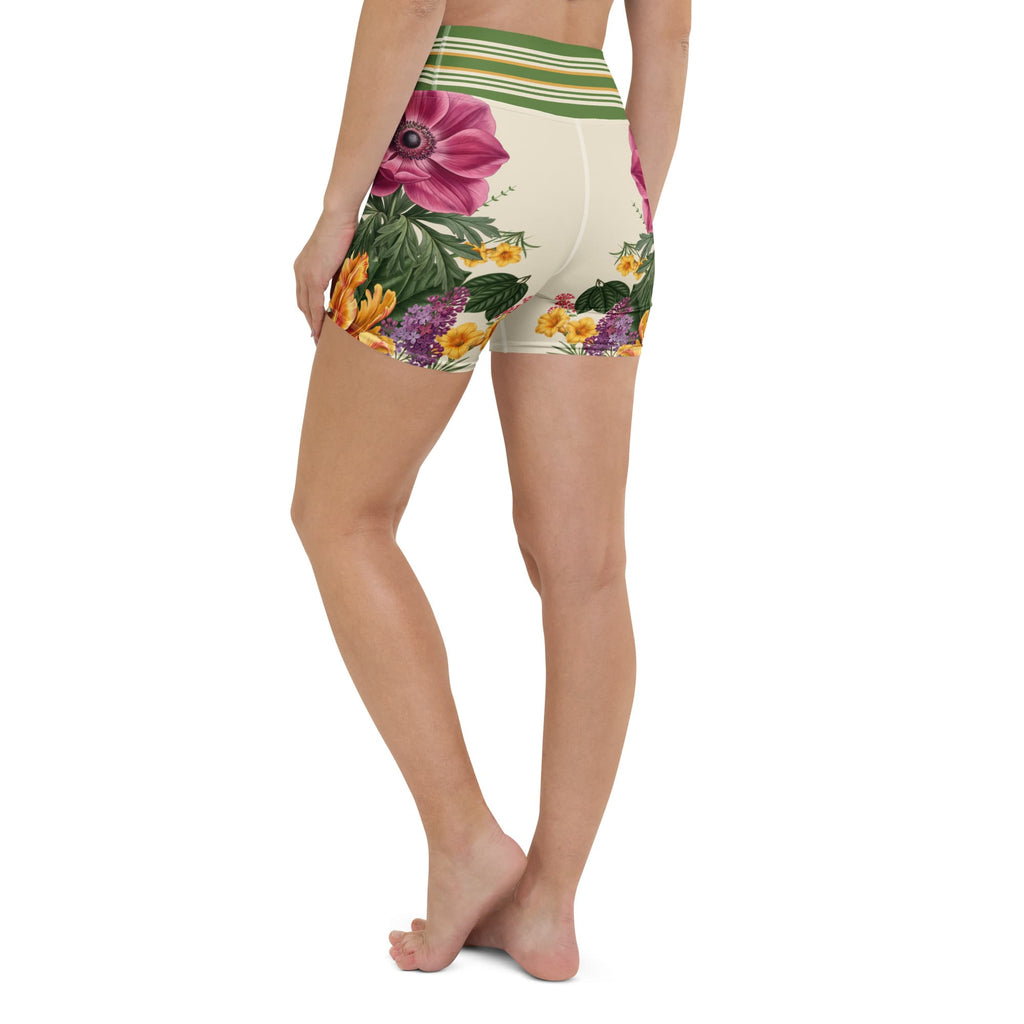Garden Bouquet Yoga Shorts