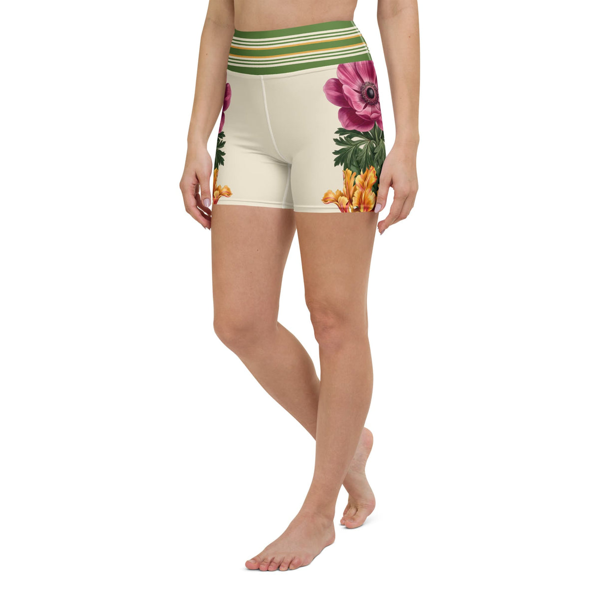 Garden Bouquet Yoga Shorts