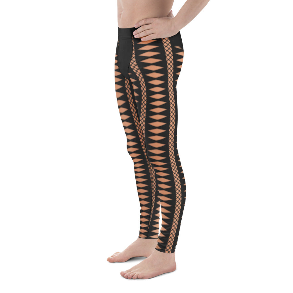Geometric Allure Men's Leggings