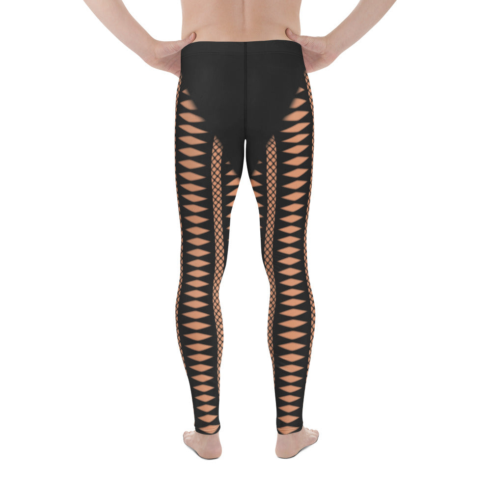Geometric Allure Men's Leggings