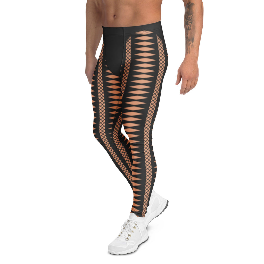 Geometric Allure Men's Leggings