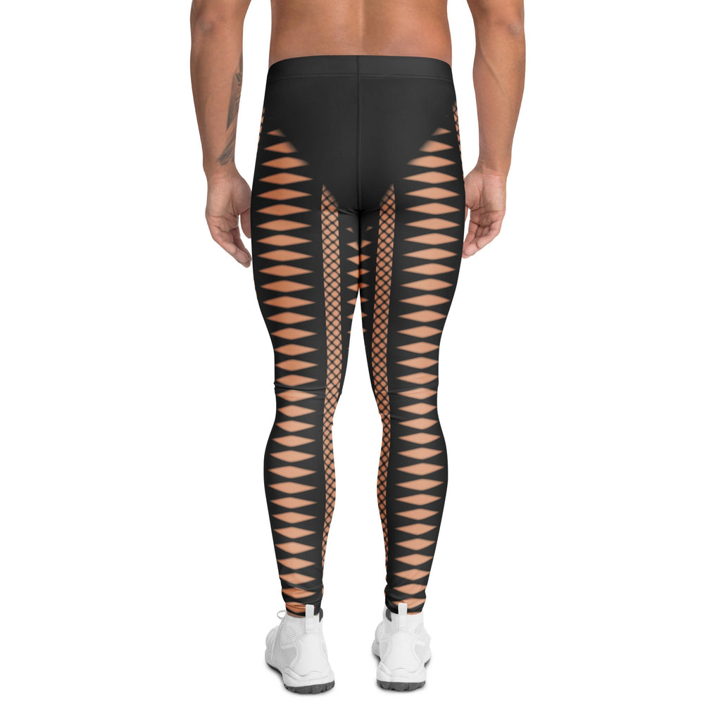 Geometric Allure Men's Leggings